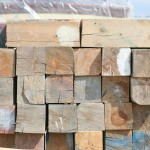 The Painted Wood Grid Stack